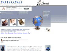 Tablet Screenshot of palletsmart.com